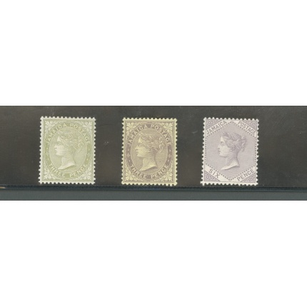 1905-11 JAMAICA - Stanley Gibbons n. 46- 47 - 52 - watermark Mult Crown CA - MH*
