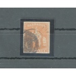1858 BARBADOS, Stanley gibbons n. 11a - 6d. deep rose red USED