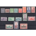 1949-52 India - Stanley Gibbson n. 309-24 - 16 valori - MNH**