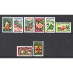 1964-65 Nouvelle Caledonie - Catalogo Yvert n. 314-21  - Fiori - 8 valori  MNH**