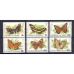 1977 Cayman Islands , Farfalle - Yvert n. 390-95 - 6 valori - MNH**