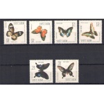 1965 Vietnam del Nord , Farfalle - Yvert n. 472-77 - 6 valori - MNH**
