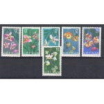 1966 Vietnam del Nord - Yvert n. 482-87 - Fiori - 6 valori - MNH**