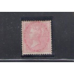 1856-64 India - Stanley Gibbson n. 49 - Regina Vittoria - 8 Anna pale carmine- MH* - Sign A. Diena