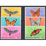 1970 Togo Repubblica , Farfalle - Yvert n. 683-86 + Posta Aerea 139-40 - 6 valori - MNH**