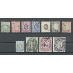 1903-04 East Africa And Uganda Protectorates - Stanley Gibbons n. 1-11 - Edoardo VII - Serie non completa - Usati