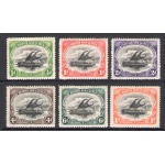 1901-05 British New Guinea - Stanley Gibbons n. 1-3 + 5-7 - Serie non completa - 6 valori - MH*