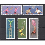 1974 CINA - Giochi Acrobatici - Michel n. 1169-1173 - No n. 1168 - 5 valori - MNH**