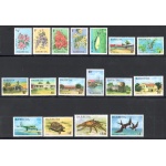 1974-75 Barbuda - Yvert et Tellier n. 191-07 - Serie Ordinaria - 17 valori - MNH**