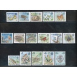 1977 Seychelles - Yvert n. 372-87 - Serie Ordinaria flora e Fauna - 16 valori - Serie Completa - MNH**