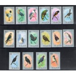 1976 ST. Lucia - Uccelli Diversi - Serie di 16 valori - Yvert Tellier n . 386-401 - MNH**