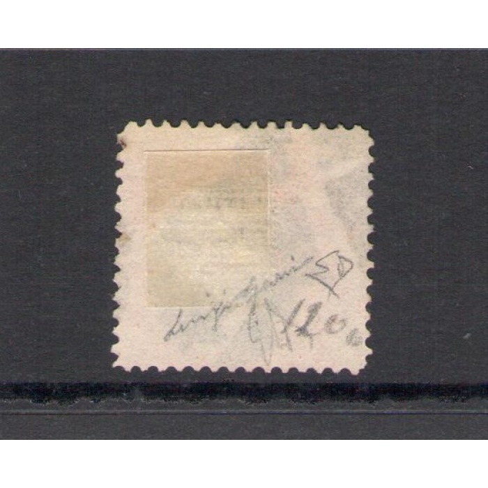 1869 Stati Uniti, Catalogo Yvert Posta Aerea n. 38 - 90 cent carminio e nero - Lincoln -  Usato - Firma per steso Enzo Diena