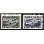 1931 LIECHTENSTEIN, Posta Aerea n. 7-8 - Viaggio del Dirigibile Graf Zeppelin - MNH**