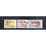 1983 Antigua - Yvert et Tellier n. 701-18 - Serie Ordinaria - Fiori e Frutti - 18 valori - MNH**