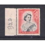 1953-59 NEW ZEALAND  - SG 732b - Die II - Elisabetta II  - MNH**