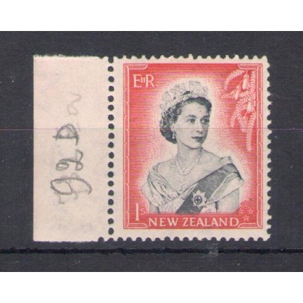 1953-59 NEW ZEALAND  - SG 732b - Die II - Elisabetta II  - MNH**