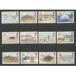 2002 ASCENSION, Yvert n. 803-14 - Flora e Fauna- 12 valori - MNH**
