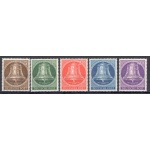 1953 Germania - Berlino - Tipo A con battente al centro - Yvert n. 87-91 - MNH**