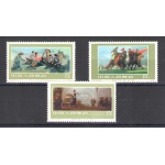 1977 CINA - China - Servizio Militare Femminile - Catalogo Michel 1322-24 - 3 valori - MNH**