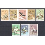 1983 Vietnam - Fenicotteri - Catalogo Yvert n. 470-77 - 8 valori - MNH**