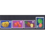 1964 Formosa, China Taiwan - Frutti Diversi ,Yvert n. 478-81 - 4 valori - MNH**