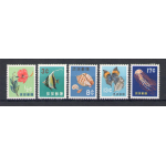 1959 Ryukyus - Flora e Fauna - Yvert n. 59-63 - MNH**