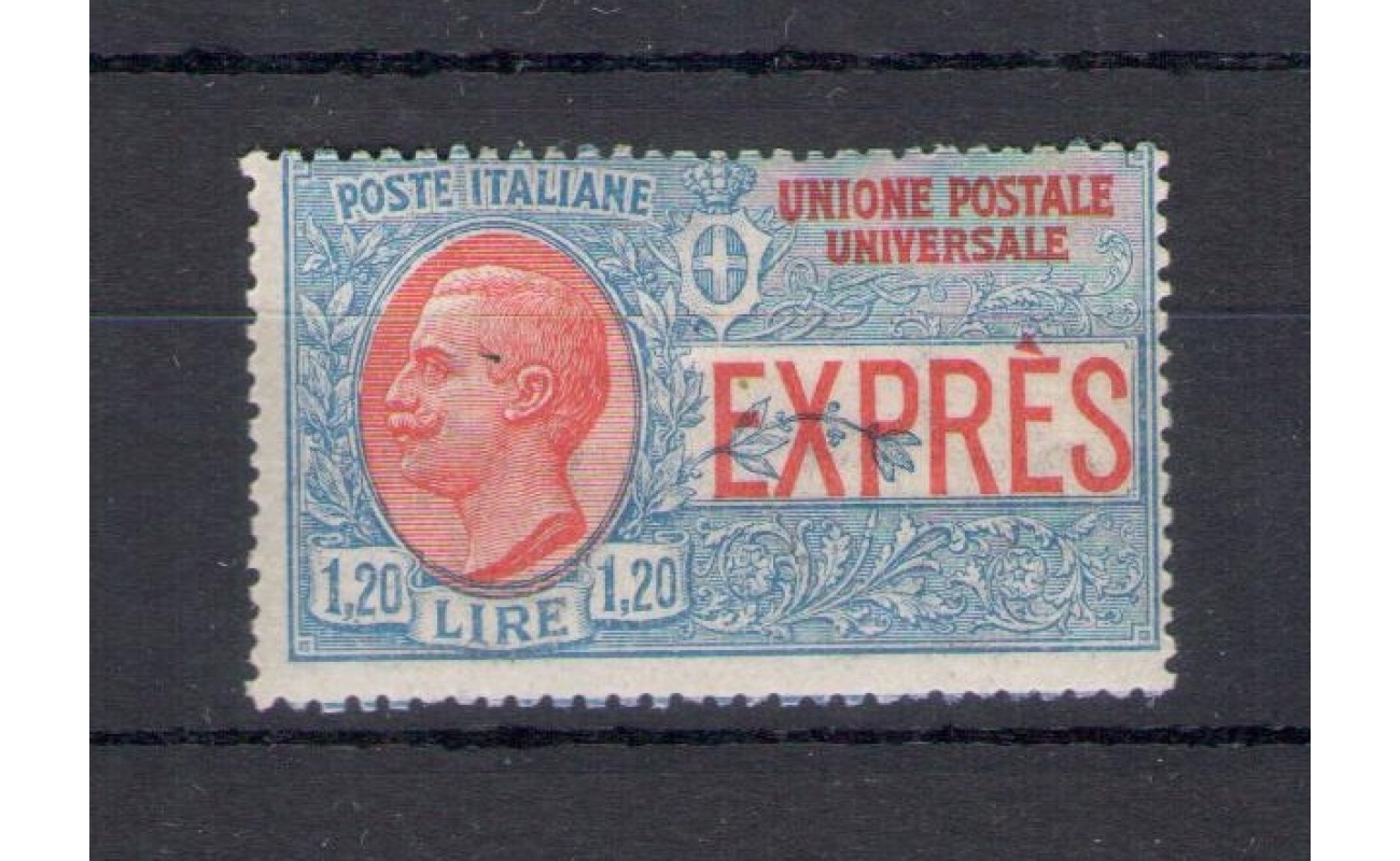 1922 Italia - Regno , Espresso n° 8 - centratura normale - MLH*