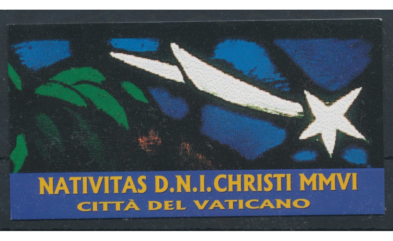 2006 Vaticano , Libretto Natività , MNH **