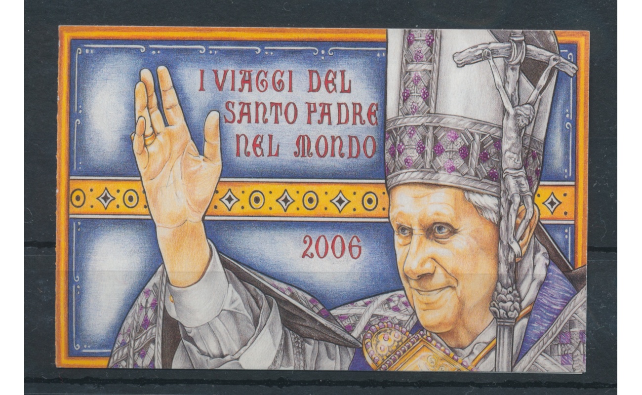 2007 Vaticano , I Viaggi nel Mondo di Benedetto XVI  , MNH **