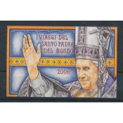 2007 Vaticano , I Viaggi nel Mondo di Benedetto XVI  , MNH **