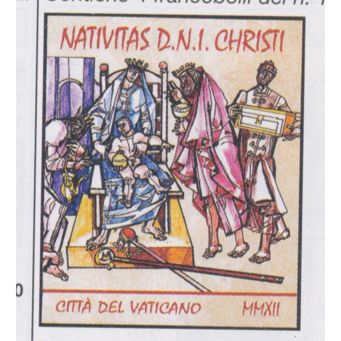 2012 Vaticano , Libretto Natività   , MNH **