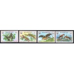 1978 Mauritius , Conservazione Mondiale Natura - 4 valori , Catalogo Yvert n. 476/79 - WWF - MNH**