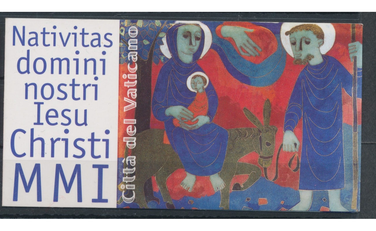 2001 Vaticano , Libretto Natività , MNH **