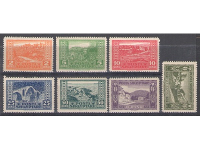 1962 ALBANIA - Paesaggi n. 120-26 - MNH**