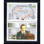 1995 Irlanda , Marconi Radio, Emissione Congiunta , Coppia Verticale ,MNH**