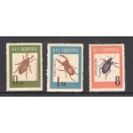 1963 ALBANIA - Insetti Diversi n. 616-19 - MNH**
