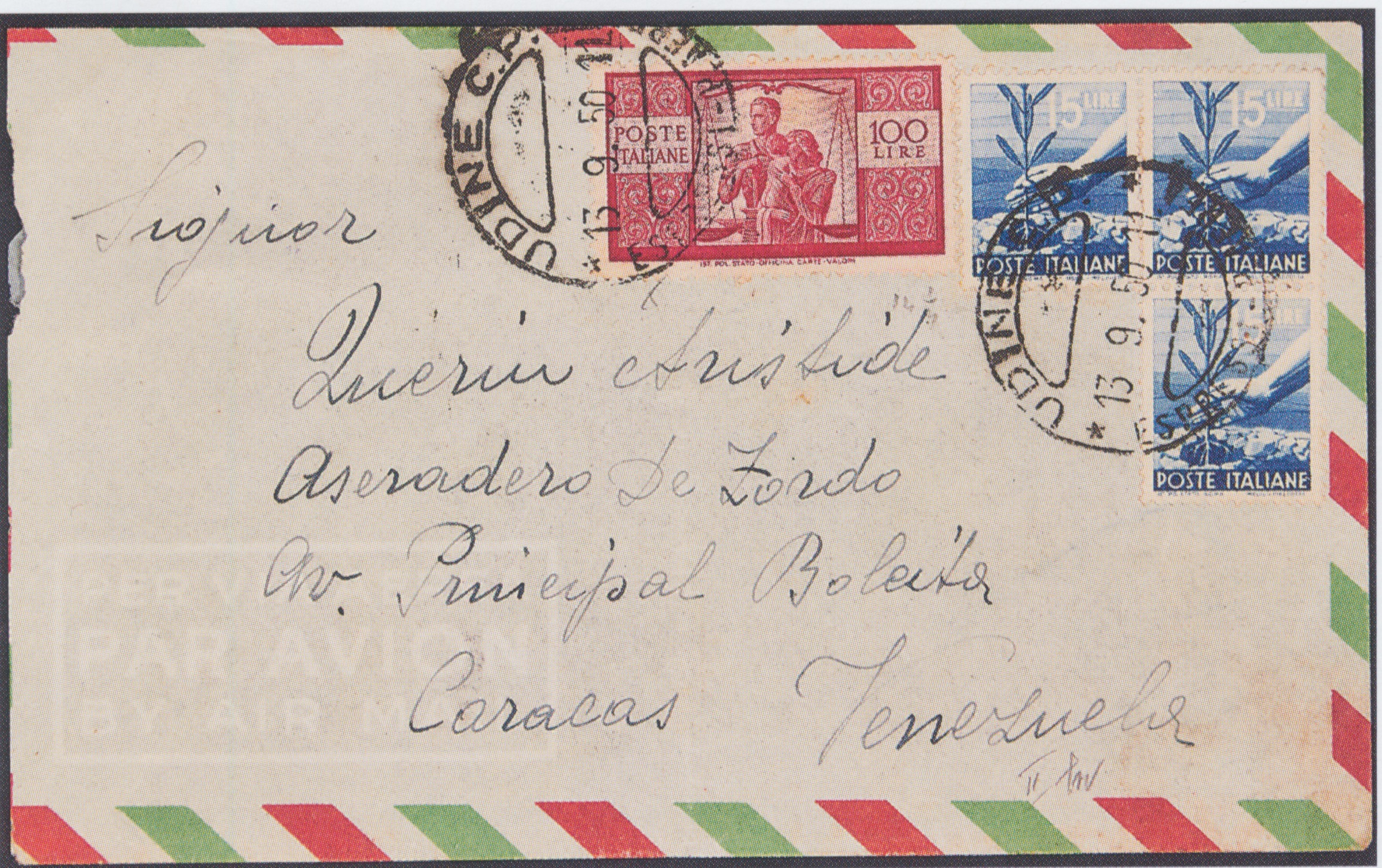1947 Italia, 12-10-1947 Radio su cartolina commemorativa Non Viaggiata