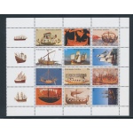 2003 Antille Olandesi -  Navi - Catalogo Yvert n. 1364/75 - Blocco di 12 valori - MNH**