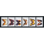 2006 Antille Olandesi -  Fauna Farfalle - Catalogo Yvert n. 1586-91 - 6 valori - MNH**