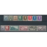 1939-40 ALBANIA , Occupazione Italiana, n° 16/29 Serie ordinaria , MLH*