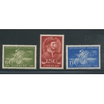 1949 Antille Olandesi - 450 Anniversario Scoperta Isola - Catalogo Yvert n. 197/99  - 3 valori - MNH**