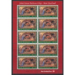 2002 New Zealand - Natale - Emissione Congiunta con Vaticano n. 1290 - Minifoglio di 10 valori - MNH**
