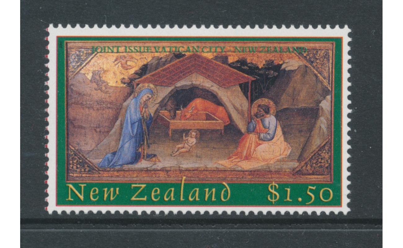 2002 New Zealand - Natale - Emissione Congiunta con Vaticano n. 1290 - MNH**