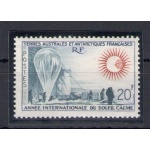 1963 TAAF - Posta Aerea - 20 Franchi blu nero e rosso - Yvert  n. 21 - MNH**