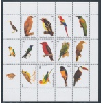 2002 Antille Olandesi -  Fauna Uccelli - Catalogo Yvert n. 1319/30 - Blocco di 12 valori - MNH**