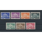 1947 Albania , giochi Balcanici a Tirana , Catalogo Yvert n. 347/53 , 7 valori , MNH**