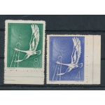 1958 CINA - Conferenza di Mosca  - Catalogo Michel 390/91 - 2 valori - serie completa - MNH** - Senza Gomma