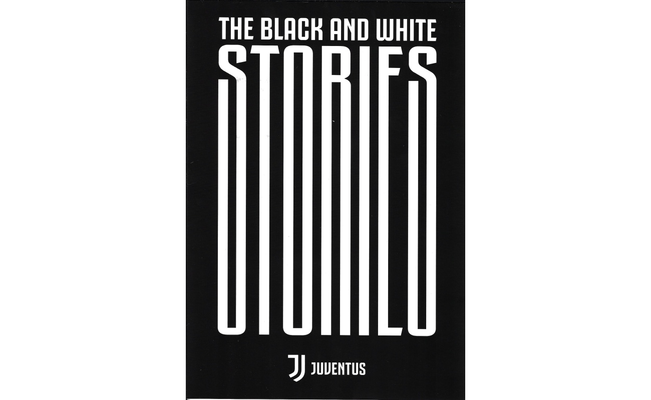 2018 Italia - THE BLACK AND WHITE STORIES JUVENTUS FOLDER  7 Minifogli + Lamina d'oro