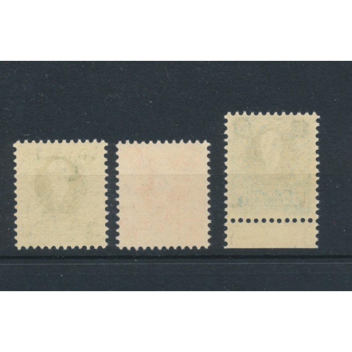 1925 Liechtenstein, n° 72/74 , 85° Compleanno del Principe Giovanni II, 3 val, NMH**