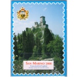 2008 San Marino , Libro Ufficiale Annuale delle emissioni Filateliche , Francobolli , Foglietti - MNH**